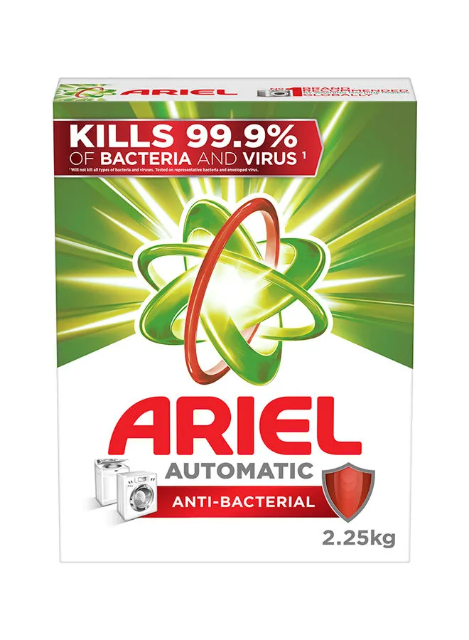 Ariel Antibacterial Laundry Detergent Automatic 2.25kg