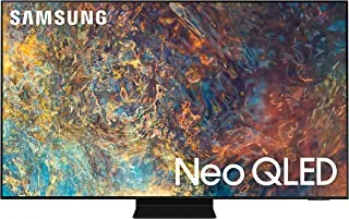 Samsung 75 Inch TV Neo QLED 4K Processor Neo Slim PQI 4300 Anti Reflection HDR 10+ QHDR 32X 100% Color Volume Ultimated UHD Dimming Wide Vewing Angle Built In Receiver - QA75QN90AAUXUM (2021 Model)