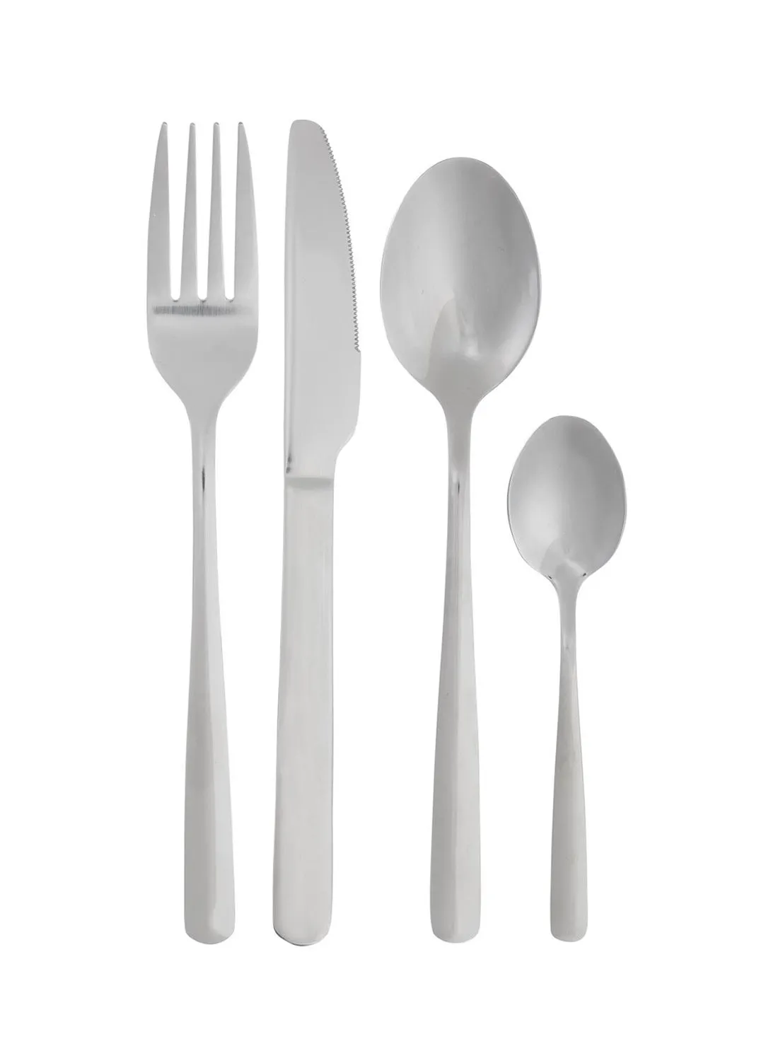 Hema 16-Piece Cutlery Set Silver 15centimeter