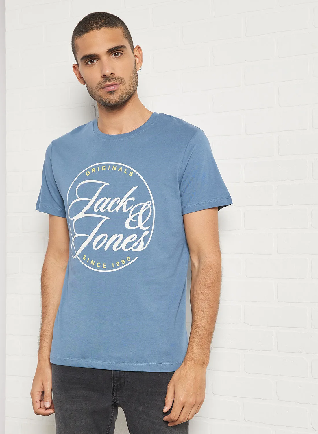 JACK & JONES Wordmark Print T-Shirt