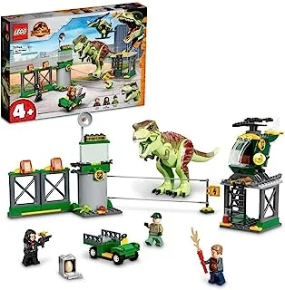 مجموعة البناء LEGO® Jurassic World T. rex Dinosaur Breakout 76944 (140 قطعة)