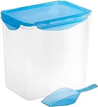 All Time Plastic Lock And Safe Container, Blue,5400ML-Made in India