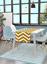 Home Town Print Jaquard/Polyester Beige Table Runner,33X180Cm