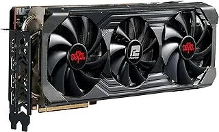 بطاقة رسومات الألعاب PowerColor Red AMD Radeon ™ RX 6800 XT مع ذاكرة GDDR6 سعة 16 جيجابايت ، مدعوم من AMD RDNA ™ 2 ، Raytracing ، PCI Express 4.0 ، HDMI 2.1 ، AMD Infinity Cache