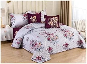 HOURS Hours Floral Compressed 4 Piece Comforter Single Size Hours-222B Multicolor