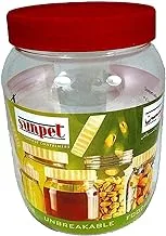 Sunpet Plastic Food Storage, 6000ml Set of 3 - Made in India