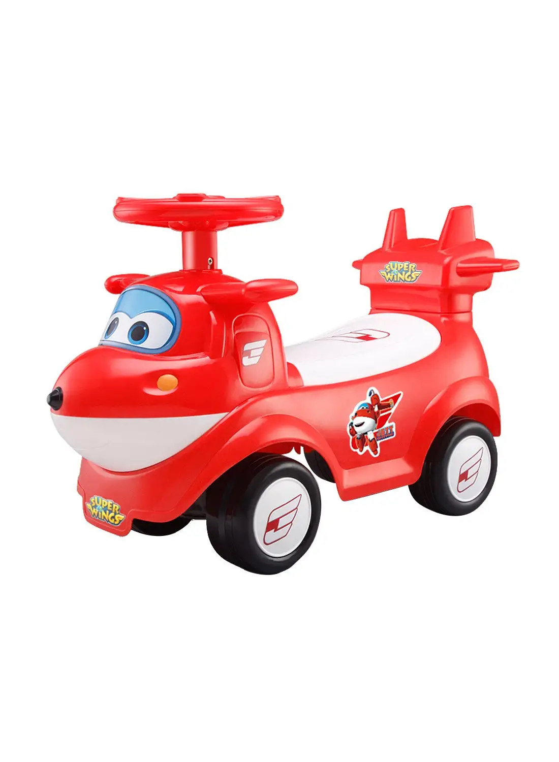 Fengda Super Wing Licenced Kids Ride On Toddler Toy With Music, Multicolour, Fd-6815