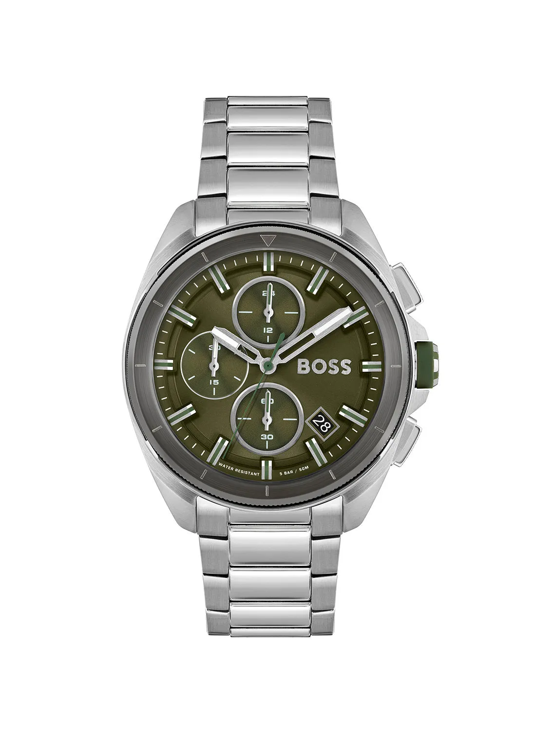 HUGO BOSS Men's Volane Green Dial Watch - 1513951