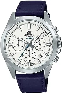 Casio Men's Watch Edifice Analog Chronograph Black Dial Stainless Steel Band