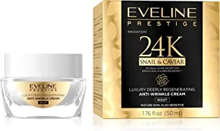 Eveline Prestige 24K Snail and Caviar Night Cream, 50 ml