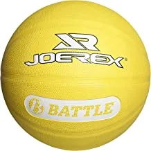 Joerex JRB0702/JRB0703 Rubber Basketball, Size 2, Brown
