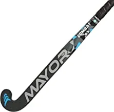 Mayor Combat 5X Hockey Stick - 36 inch (Black, Blue)