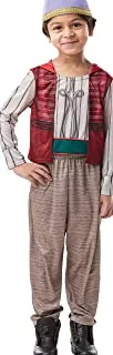 Rubie's Official Disney Live Action Aladdin Book Day Aladdin Childs Costume, Size Medium - Age 5-6 Years, Multi Color, 300304 5-6