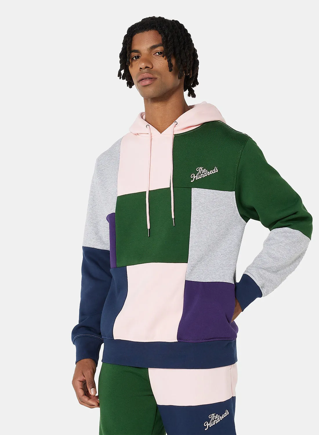 The Hundreds Bridgport Patch Detail Hoodie
