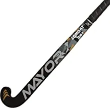 Mayor Combat 100X Hockey Stick - 37.5 inch (Black, Gold)