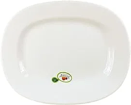 Servewell R-0119 Oval Platter, 35.5 cm x 31 cm Size, White