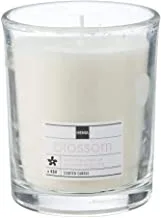 Hema Blossom Scented Candle, 10 cm x 8.5 cm Size