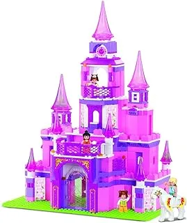 Sluban Girl's Dream Series - Castle Building Blocks 472 PCS with 4 Mini Figures - For Age 6+ Years Old