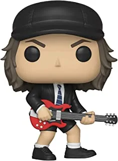 Funko Pop! Rocks: AC/DC - Agnus Young (Styles May Vary) Toy, Standard, Multicolor