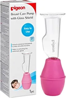 Pigeon Breast Pump Glass Made, Pack of 1
