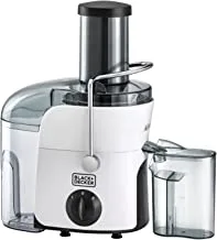 BLACK+DECKER Juicer Extractor, 800W Power with Copper Motor, 500ml Juice collector, 1.5L Large pulp container, 2 Speed Control, Easy to Clean, Perfect for Healthy Living, JE780-B5