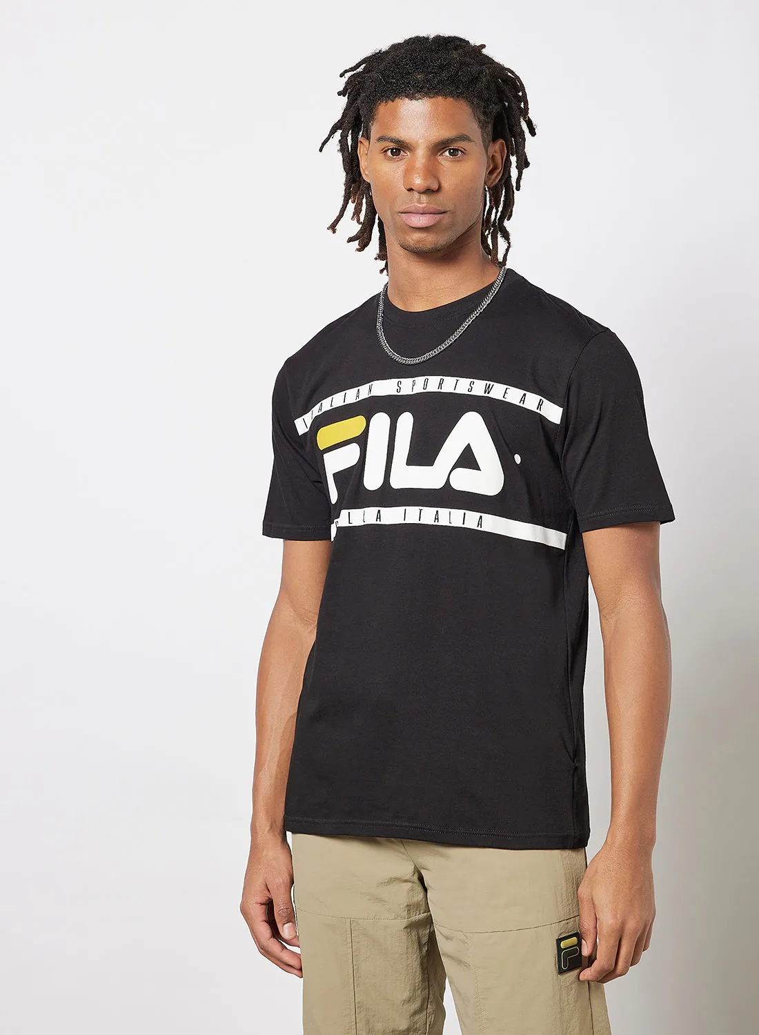 FILA Graphic Crew Neck T-Shirt