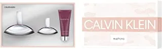 Calvin Klein Euphoria (Eau De Parfum 100ML + Eau De Parfum 30ML + Body Lotion 100ML) Gift Set