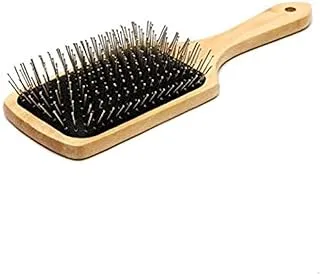 Cecilia Large square hair brush With Iron Hair,Wooden