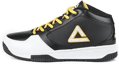 Peak E33993A Basketball Shoe, Size EU43, White/Black