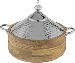 Al Saif Sultana HotPot Stainless Steel,Size :6,5 Liter,Colour: Silver