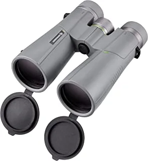 Bresser Binoculars 12x50 Wave Waterproof Binoculars with High Magnification BaK-4 Glass, UR Coating and Eyeglass Wearers Eyepieces, Suitable for Use at Dusk