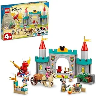 LEGO® | Disney Mickey and Friends – Mickey and Friends Castle Defenders 10780 Building Toy Set (215 Pieces)