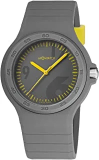 ساعة ام-ووتش صناعة سويسرية ماكسي 42 انالوج بعقارب رمادية للرجال- WYO.15181.RH