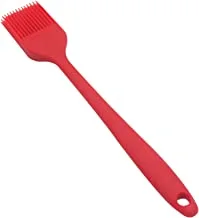 ELECDON Silicone Basting Brushes, Heat Resistant Pastry Brushes, Oil Brush, Spread Oil Butter Sauce Marinades for BBQ Grill Barbeque & Kitchen Baking, Helps to Glaze Marinade Over Food Evenly (M, Red)