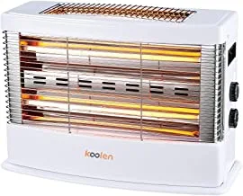Koolen 1600 W Quartz Heater with 2 Faces 4 Tubes | Model No 807102014 with 2 Years Warranty