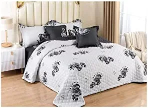 HOURS Hours Floral Compressed 4 Piece Comforter Single Size Hours-212B Multicolor