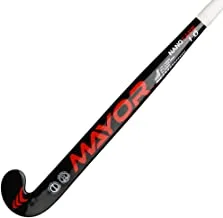 Mayor Nano CARB 1.0 Hockey Stick - 37.5 inch (Black, Red)