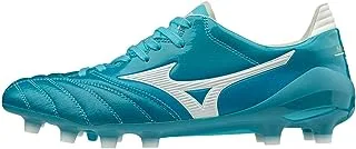 Mizuno P1GA195123 Morelia Neo II JAP Football Shoes, Size UK 7, White/Blue