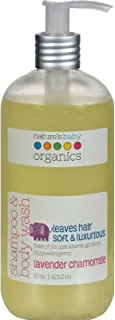 Nature's Baby Organics Shampoo and Body Wash Lavender Chamomile - 16 fl oz