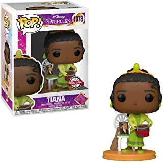 POP Disney: Ultimate Princess - Tiana with Gumbo Pot Vinyl Figure - إصدار خاص حصري