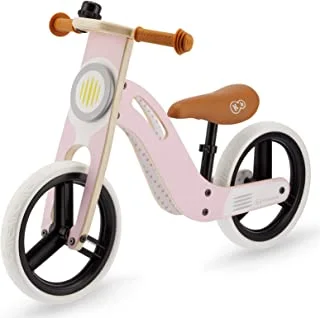 دراجة التوازن للأطفال من Kinderkraft UNIQ خشبية خفيفة الوزن مقاس 12 بوصة من عمر سنتين