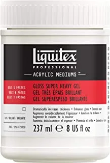 Liquitex Professional Gloss Super Heavy Gel Medium, 8-oz