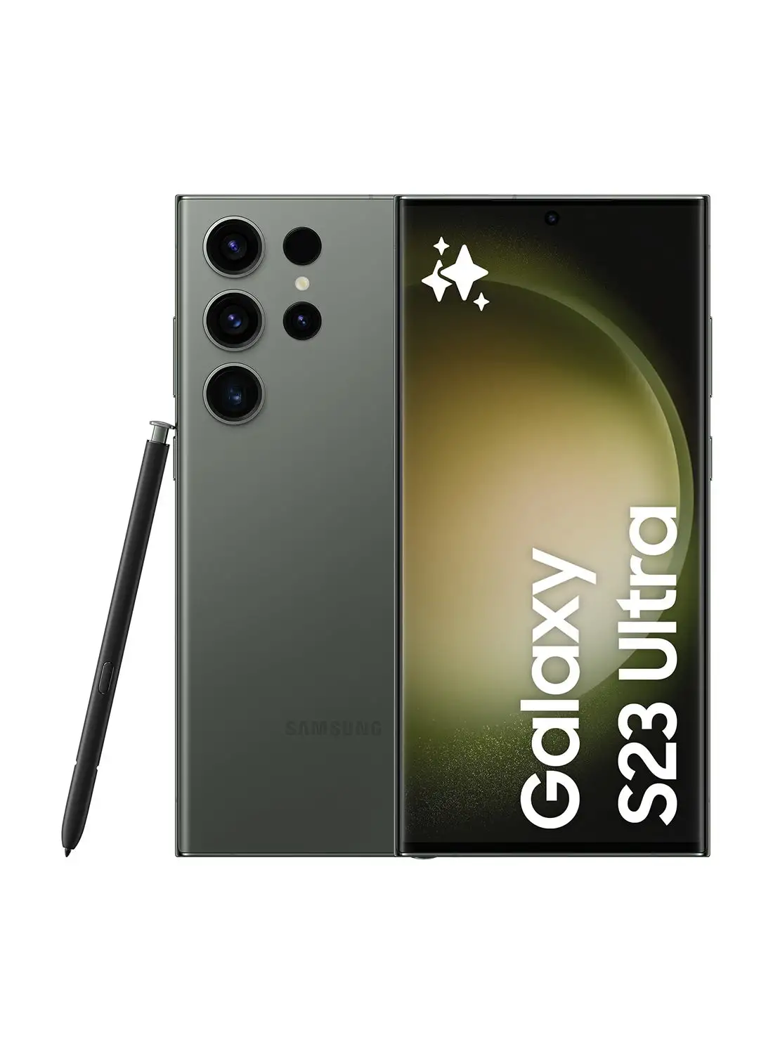 Samsung Galaxy S23 Ultra 5G Dual SIM Green 12GB RAM 512GB  - Middle East Version