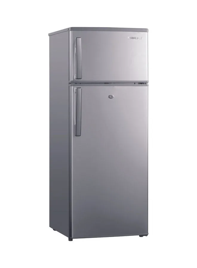 NIKAI Double Door Refrigerator NRF240N23S Silver