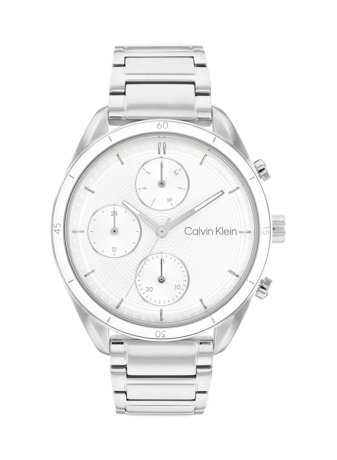 CALVIN KLEIN Sport Multi-Function For Her Women's Analog Stainless Steel Wrist Watch - 25200171