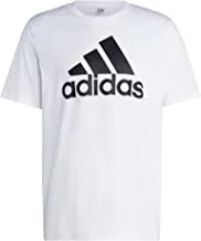 adidas Essentials Single Jersey Big Logo Men's T-Shirt,White,Size M