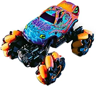 2.4Ghz Glow In The Dark Monster Car with 4 Chanel & 360° rotation Remote Control Car