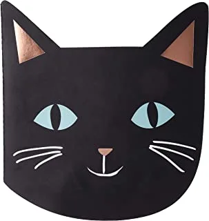 ملصق رسم من Meri Meri Halloween Cat ، أسود