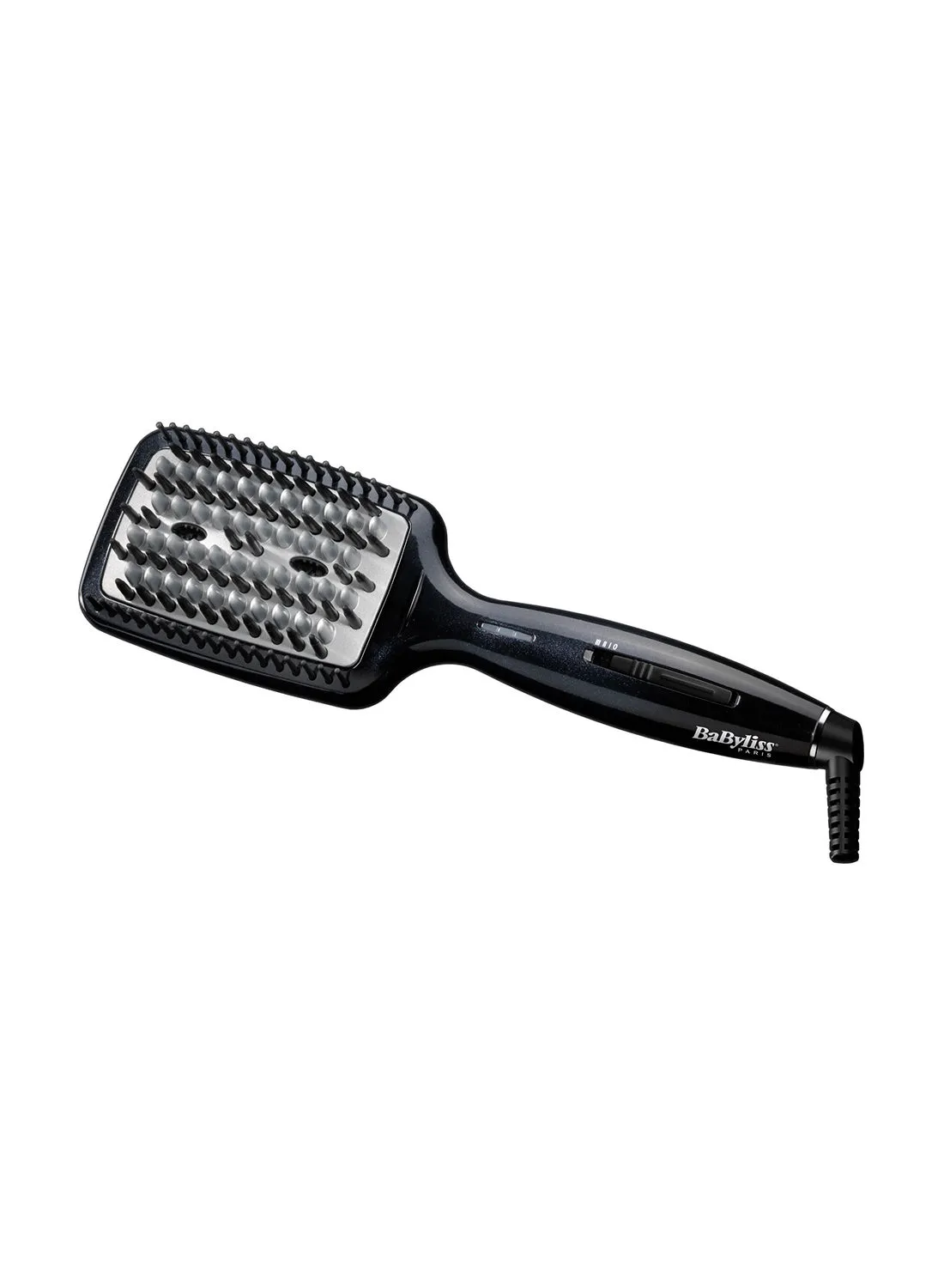 babyliss Hair Straightening | 3d Tech Hot Brush For Versatile Styling And Smooth Results | Black Design For A Sleek | Durable Construction For Long-lasting Performance | HSB101SDE Black