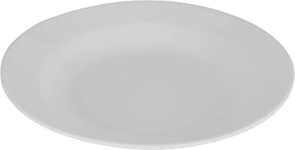 Royalford M/w round dinner plate-white 1x30 10 inch RF10855